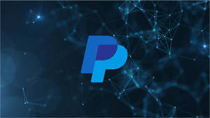深藍色數碼網絡背景上的PayPal標誌 — 凌志標誌 GIF 壁紙