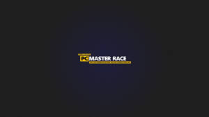 深色漸變背景上的 Glorious PC Master Race 標誌