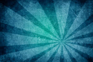帶有垃圾紋理和復古感覺的藍色放射狀爆裂圖案。