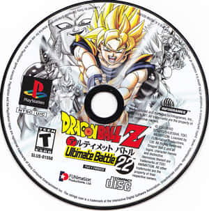 PlayStation遊戲光碟《龍珠Z 終極戰鬥22》，附有動畫角色。 — 悟空 壁紙
