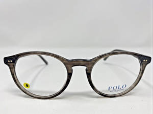 玳瑁框Ralph Lauren眼鏡，白色背景上帶黃色貼紙 — Polo g GIF 壁紙