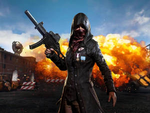 PUBG 全螢幕玩家爆炸場景