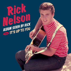 Rick Nelson 在其專輯封面上手持結他。