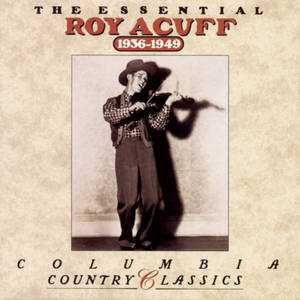 Roy Acuff 在復古鄉村音樂專輯封面上以棕褐色調拉小提琴。 — 小羅納德·阿庫尼亞 壁紙