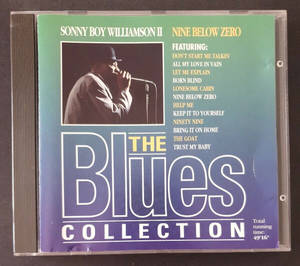 Sonny Boy Williamson II 的《The Blues Collection》CD封面，附曲目列表和照片。