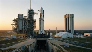 SpaceX Starbase 設施，配備火箭同未來感建築