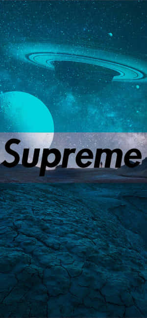 藍色 Supreme — Huawei nova 15 Max 壁紙