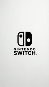 白色背景上的Nintendo Switch標誌 — 任天堂 GIF 壁紙