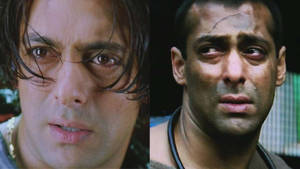 一名頭髮濕透、臉上帶淚的男子，傳達深切的悲傷。