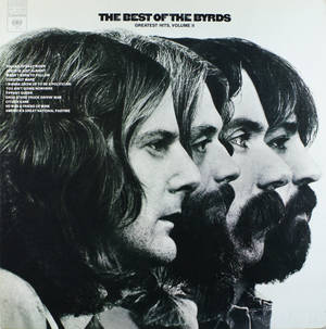 專輯封面上的四張重疊黑白肖像，描繪 The Byrds 樂隊成員。