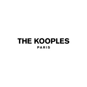 白色背景上的黑色文字 The Kooples Paris 標誌