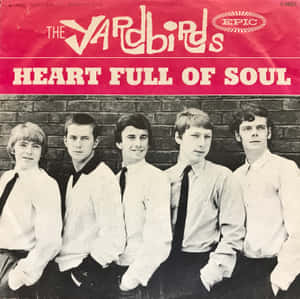 The Yardbirds樂隊在其Heart Full of Soul專輯封面上的照片。 — 音樂 GIF 壁紙