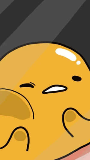 黃色卡通臉在灰色斜線陰影下眨眼並露出得意的笑容
