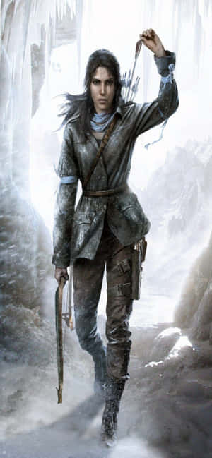 iPhone Xs Max Rise Of The Tomb Raider 背景 — Galaxy A55 壁紙