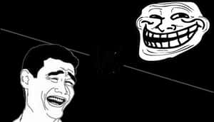 Trollface Vs Yao - Troll Face Vs Yao Ming