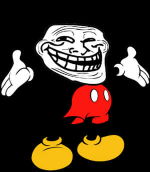 Troll Face 惡搞角色向量圖