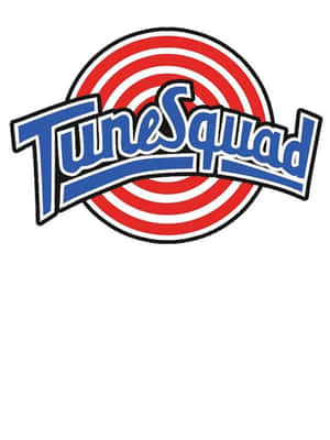 TuneSquad 標誌，藍色文字位於紅色和白色靶心圓圈上方。