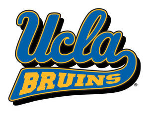 藍色、金色和黑色的UCLA Bruins運動標誌