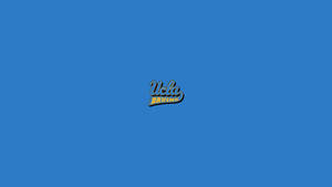 藍色背景上的 UCLA Bruins 標誌 — 藍色 壁紙