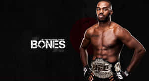 Jon Jones UFC輕重量級冠軍手持冠軍腰帶擺姿勢。 — 拳擊 壁紙