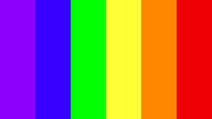 帶有垂直條紋的彩虹旗，代表LGBTQ+驕傲。 — 彩虹 壁紙