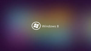 漸變背景上的 Windows 8 標誌 — 漸變動畫 壁紙