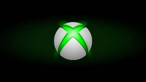 深色背景上發光的綠色Xbox標誌