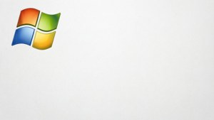 Windows 標誌，四個彩色窗格，白色背景