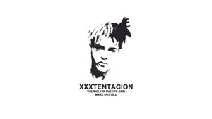 XXXTENTACION 的風格化黑白肖像，附有專輯標題文字。