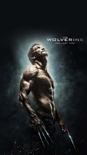 一個肌肉發達的男人舉起爪子，在黑暗煙霧彌漫的環境中，火花飛舞。 — 超級英雄 壁紙