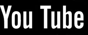 YouTube 標誌 黑色背景
