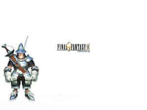 來自 Final Fantasy IX 電子遊戲的騎士角色，身穿銀色盔甲並持劍。 — 最終幻想XV 壁紙