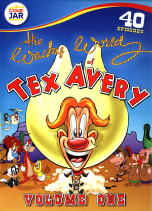 Tex Avery 卡通封面，角色在沙漠場景中。 — Oppo Pad 5 霧面螢幕 壁紙