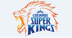 Chennai Super Kings 標誌，特色為戴著皇冠的咆哮獅子和粗體藍色文字。 — 巴基斯坦板球 壁紙