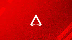 白色 Assassin's Creed 標誌，位於帶有對角線條紋的紋理紅色背景上。 — 5120x2880 壁紙