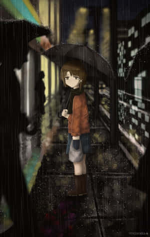 serial experiments lain — Galaxy Tab A9+ 壁紙