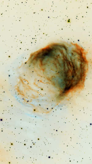 一個色彩繽紛的星雲，在深空中旋轉的氣體和星星。 — 銀河 壁紙