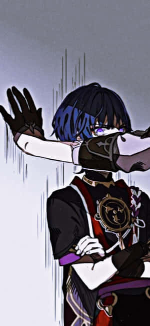 Scaramouche — Pixel 8a 壁紙
