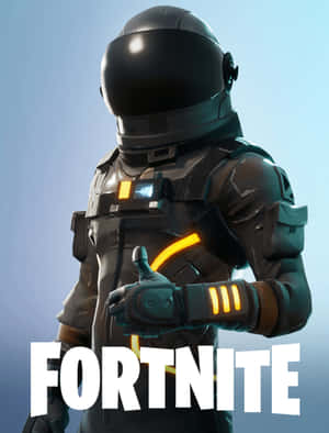 Fortnite太空人角色豎起大拇指。 — iPad Pro 13 壁紙