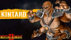 Mortal Kombat 角色 Kintaro 身穿尖刺盔甲兇猛地咆哮。 — 忍者 fortnite 壁紙