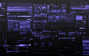 Cyber 背景 — 3 個螢幕 壁紙