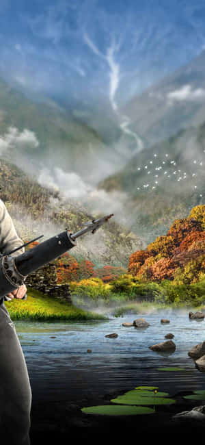 iPhone Xs Far Cry 4 背景 — iPhone 13 Mini 壁紙
