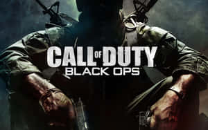 士兵在暗色戰術裝備中握著手槍，疊加遊戲標題。 — Xbox GIF 壁紙