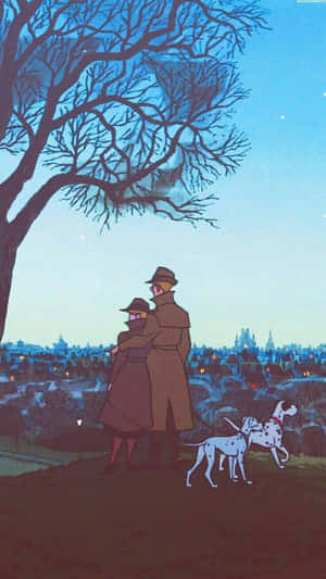101斑點狗背景 — 101斑點狗 GIF 壁紙