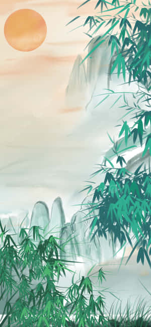 Chinese Bamboo — 小米17 壁紙