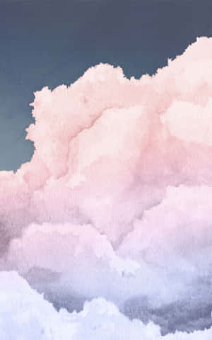 Pink Watercolor — Galaxy Tab Active5 壁紙