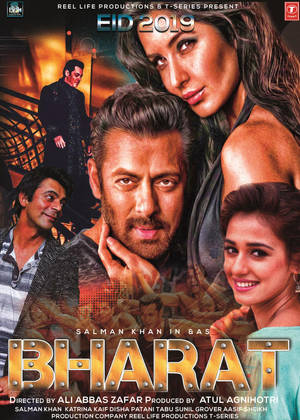 寶萊塢電影《Bharat》的海報，由 Salman Khan 和 Katrina Kaif 主演。 — 火影忍者海報 壁紙