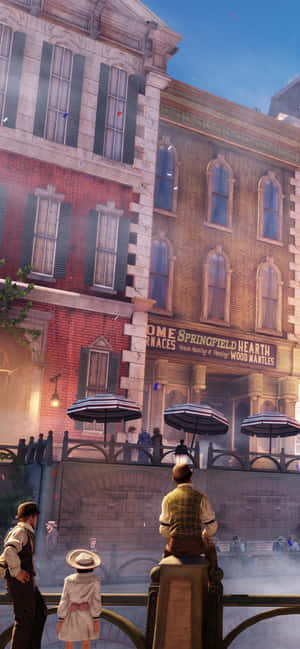 iPhone Xs Max Bioshock Infinite 背景 — OnePlus 壁紙