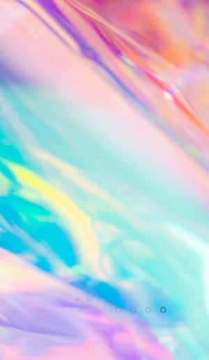 帶有柔和色調和虹彩光澤的抽象彩色流動漸變。