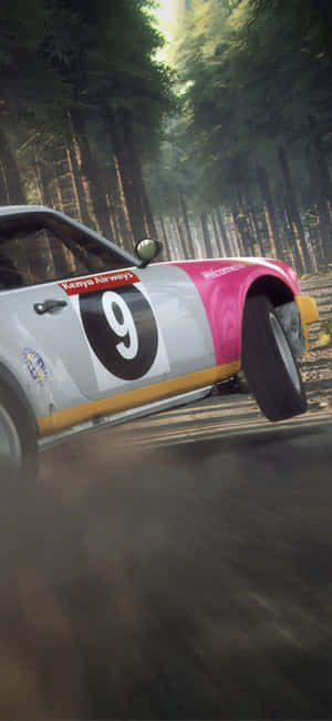 iPhone Xs Dirt Rally 背景 — Galaxy M07 壁紙